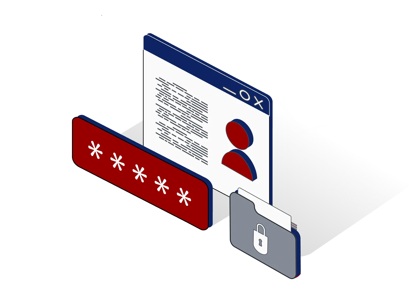 illustration für datenschutz